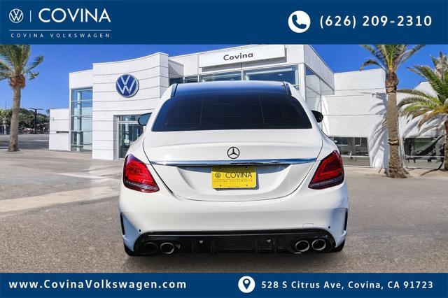 used 2020 Mercedes-Benz AMG C 43 car, priced at $31,876