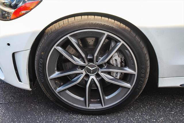 used 2020 Mercedes-Benz AMG C 43 car, priced at $31,876