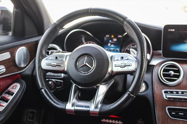 used 2020 Mercedes-Benz AMG C 43 car, priced at $31,876