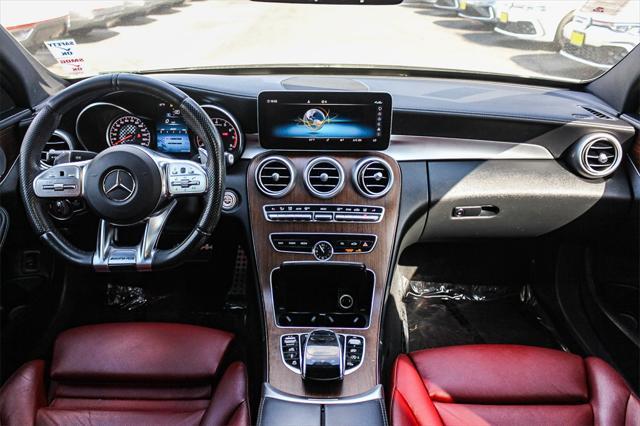 used 2020 Mercedes-Benz AMG C 43 car, priced at $31,876