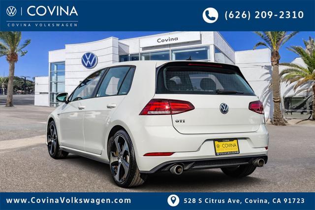 used 2018 Volkswagen Golf GTI car, priced at $19,699