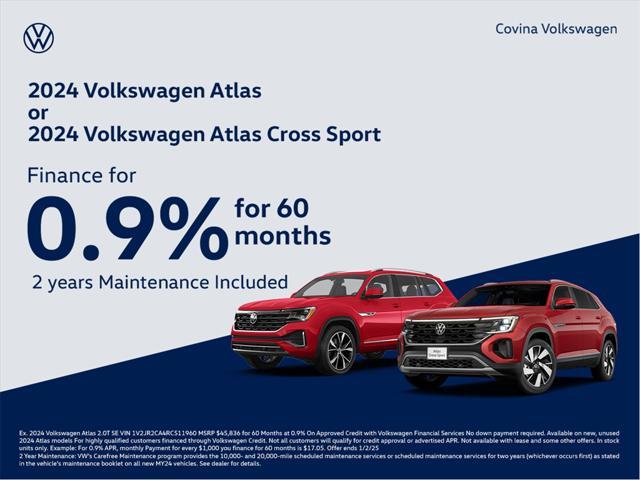 new 2025 Volkswagen Atlas car, priced at $45,029