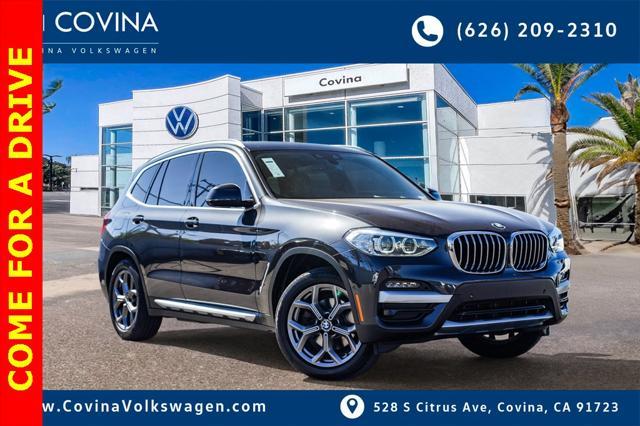 used 2021 BMW X3 car, priced at $25,000