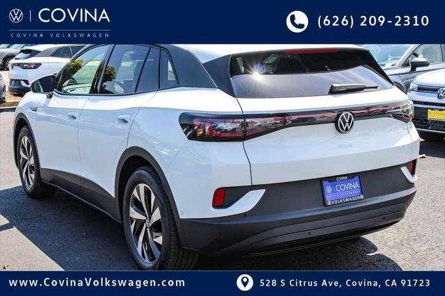 new 2025 Volkswagen ID.4 car, priced at $42,666