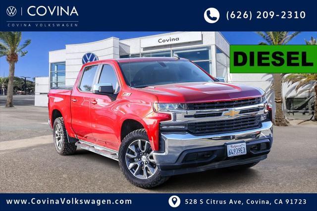 used 2021 Chevrolet Silverado 1500 car, priced at $35,590