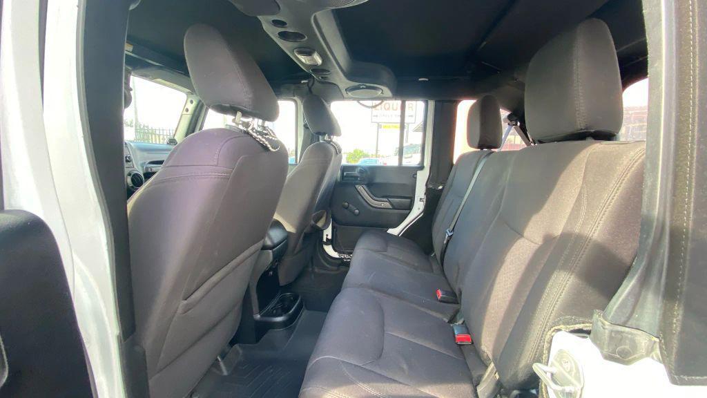 used 2014 Jeep Wrangler Unlimited car, priced at $14,499