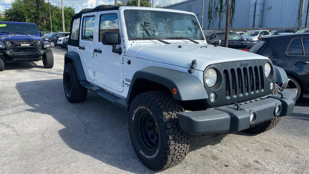 used 2014 Jeep Wrangler Unlimited car, priced at $14,499