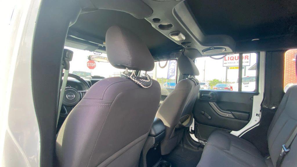 used 2014 Jeep Wrangler Unlimited car, priced at $14,499