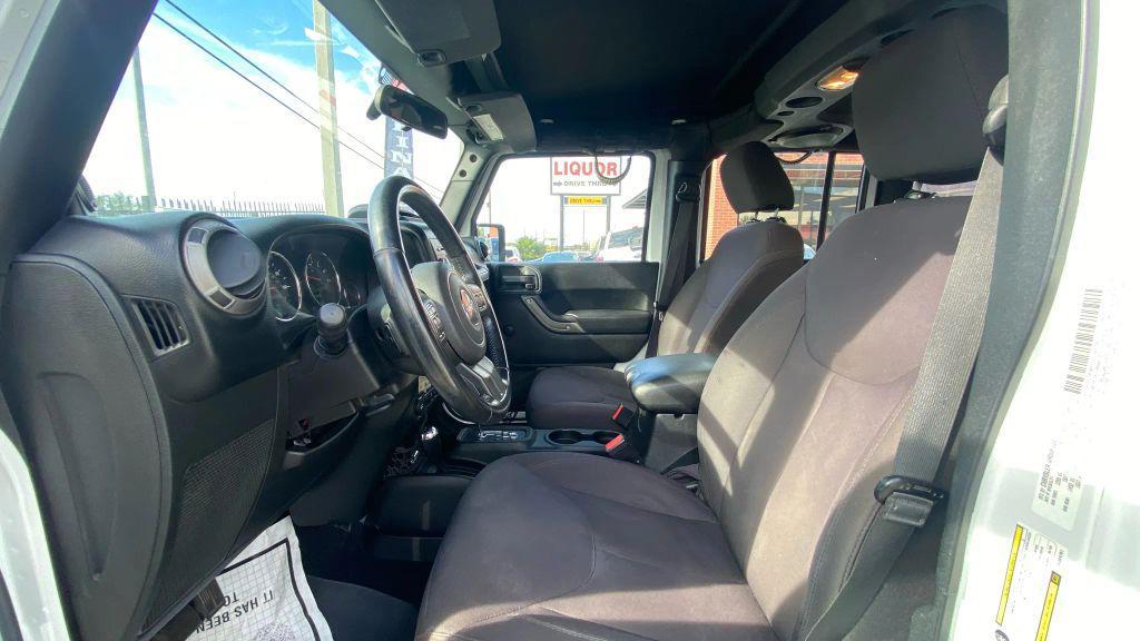 used 2014 Jeep Wrangler Unlimited car, priced at $14,499