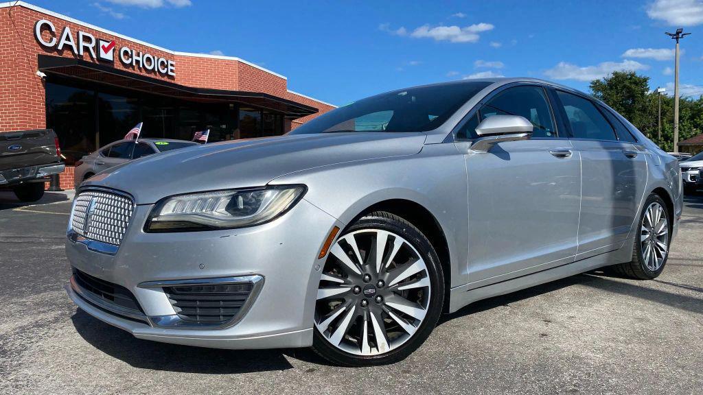 used 2017 Lincoln MKZ Hybrid car, priced at $11,999