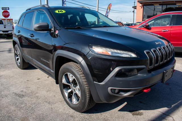 used 2016 Jeep Cherokee car, priced at $12,999