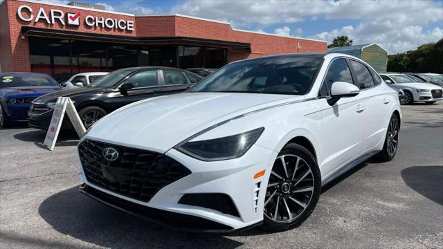 used 2021 Hyundai Sonata car, priced at $16,499
