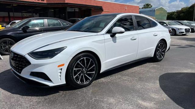 used 2021 Hyundai Sonata car, priced at $16,499