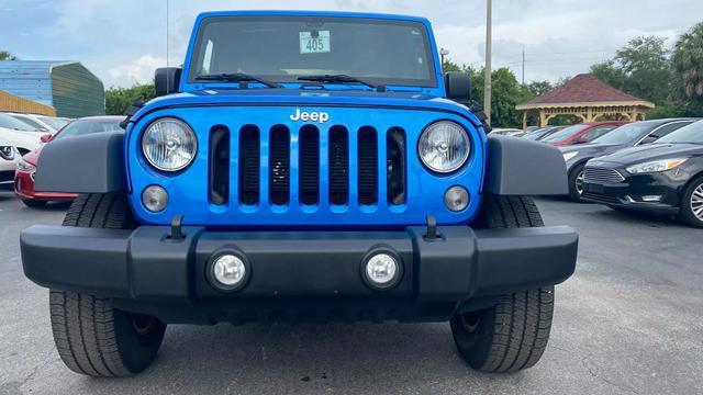 used 2016 Jeep Wrangler Unlimited car, priced at $22,999