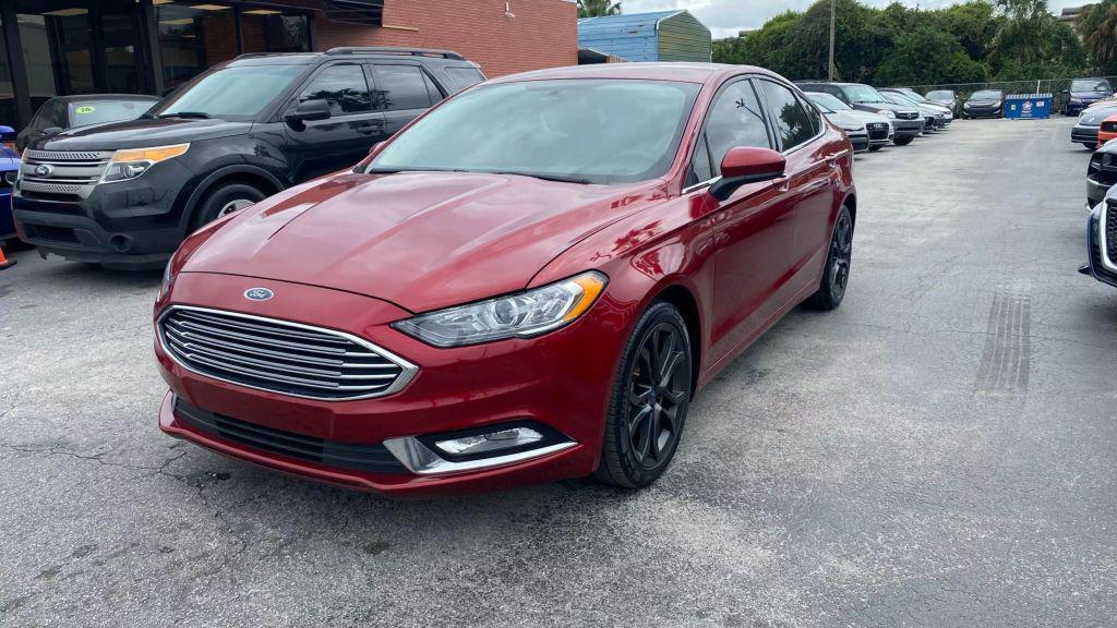 used 2018 Ford Fusion car, priced at $7,999