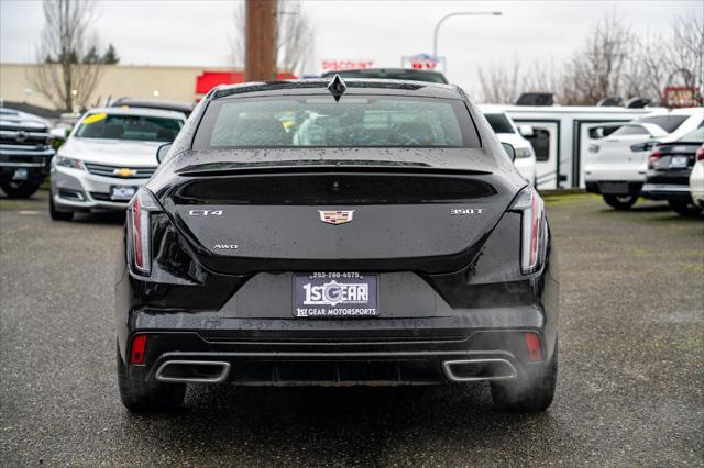 used 2024 Cadillac CT4 car, priced at $38,977