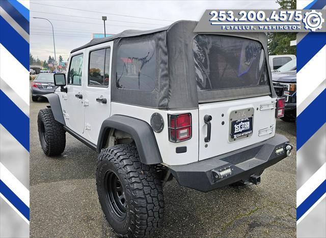 used 2013 Jeep Wrangler Unlimited car, priced at $18,977