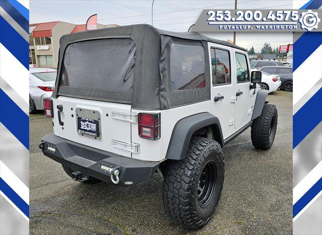 used 2013 Jeep Wrangler Unlimited car, priced at $18,977