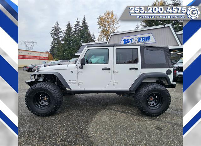 used 2013 Jeep Wrangler Unlimited car, priced at $18,977