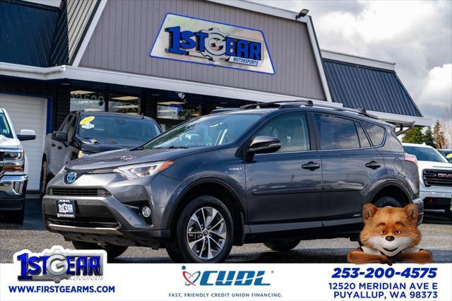 used 2018 Toyota RAV4 Hybrid car, priced at $21,677