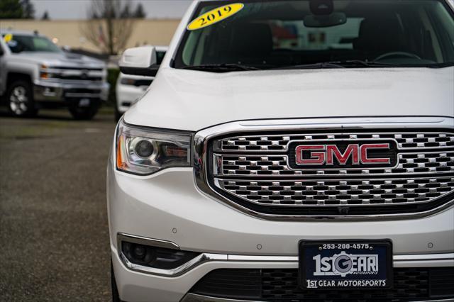 used 2019 GMC Acadia car, priced at $23,977