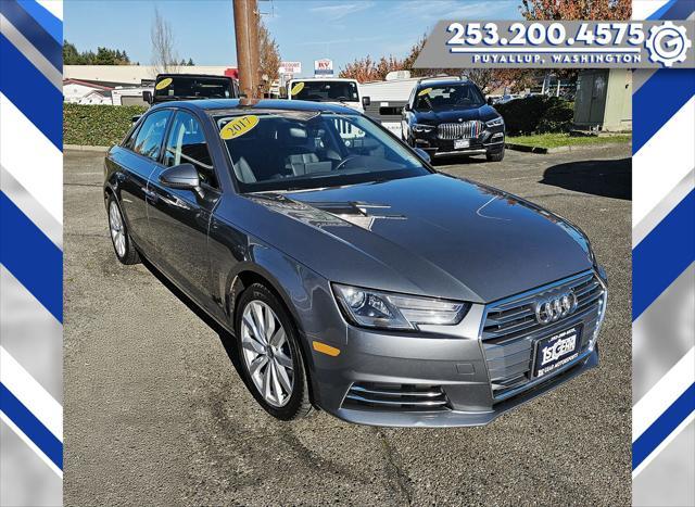 used 2017 Audi A4 car, priced at $17,677