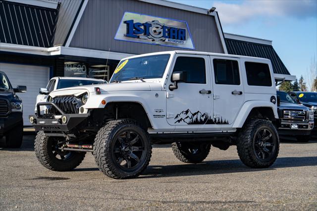 used 2017 Jeep Wrangler Unlimited car, priced at $25,977