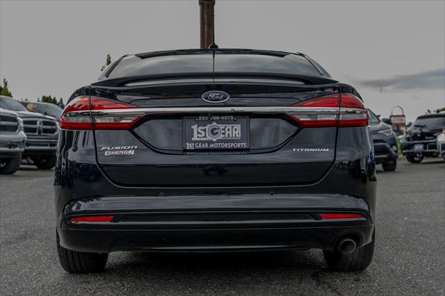 used 2018 Ford Fusion Energi car, priced at $11,977