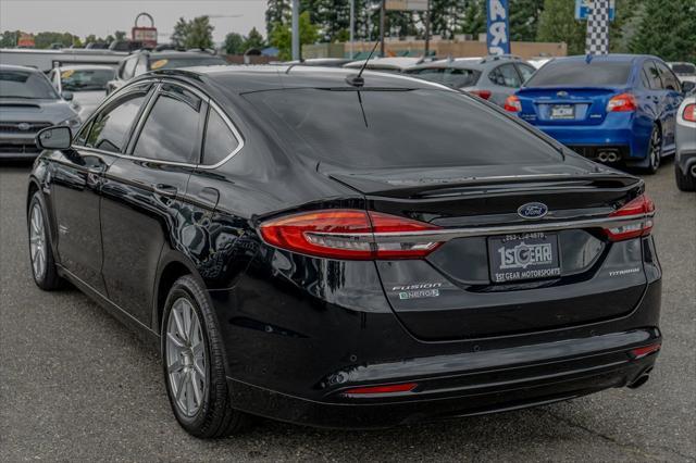used 2018 Ford Fusion Energi car, priced at $11,977
