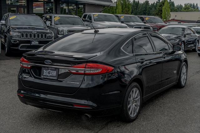 used 2018 Ford Fusion Energi car, priced at $11,977