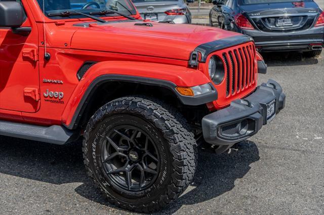 used 2021 Jeep Wrangler Unlimited car, priced at $29,977