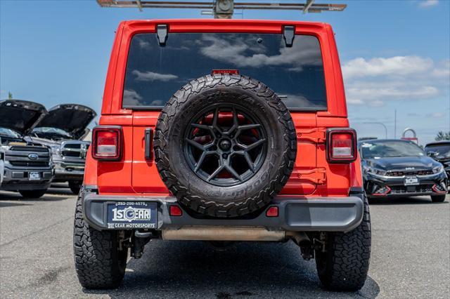 used 2021 Jeep Wrangler Unlimited car, priced at $29,977