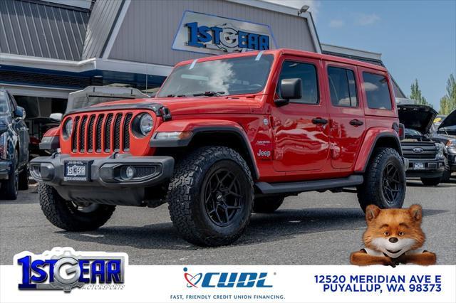 used 2021 Jeep Wrangler Unlimited car, priced at $29,977