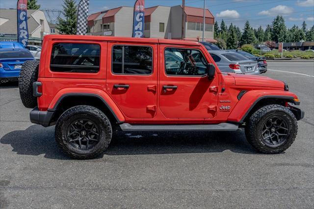 used 2021 Jeep Wrangler Unlimited car, priced at $29,977