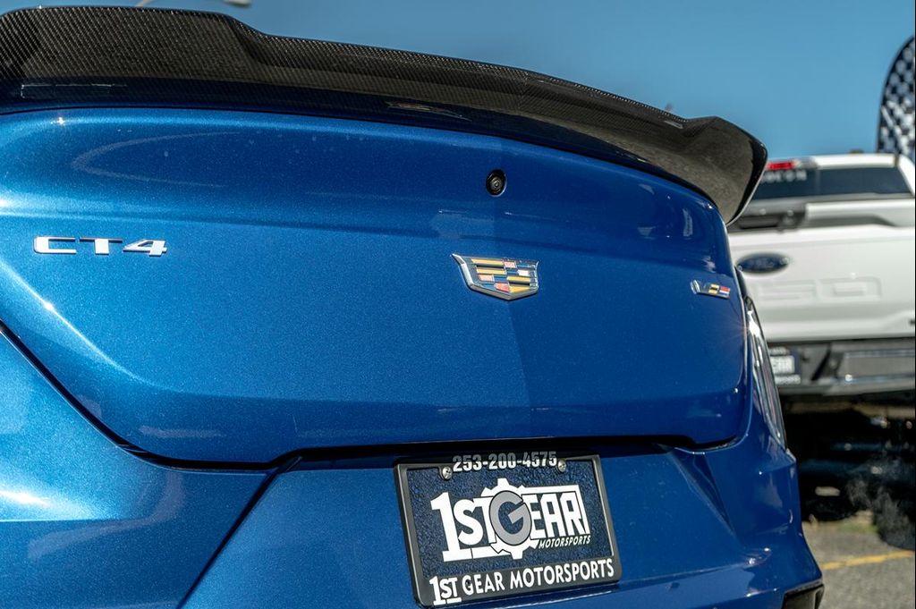used 2022 Cadillac CT4-V car, priced at $58,977