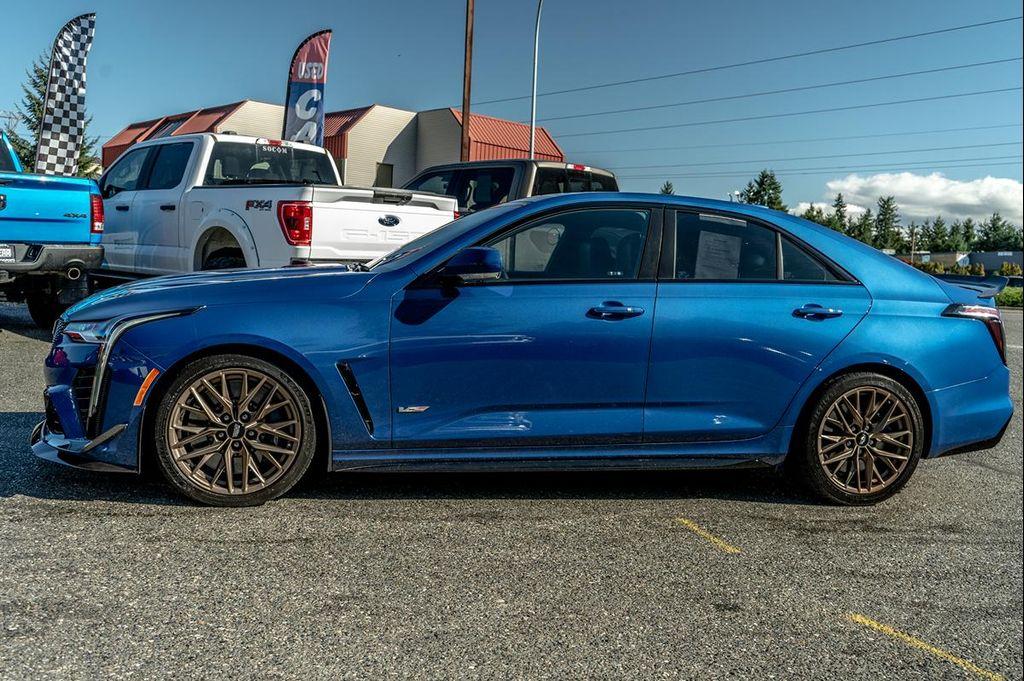 used 2022 Cadillac CT4-V car, priced at $58,977