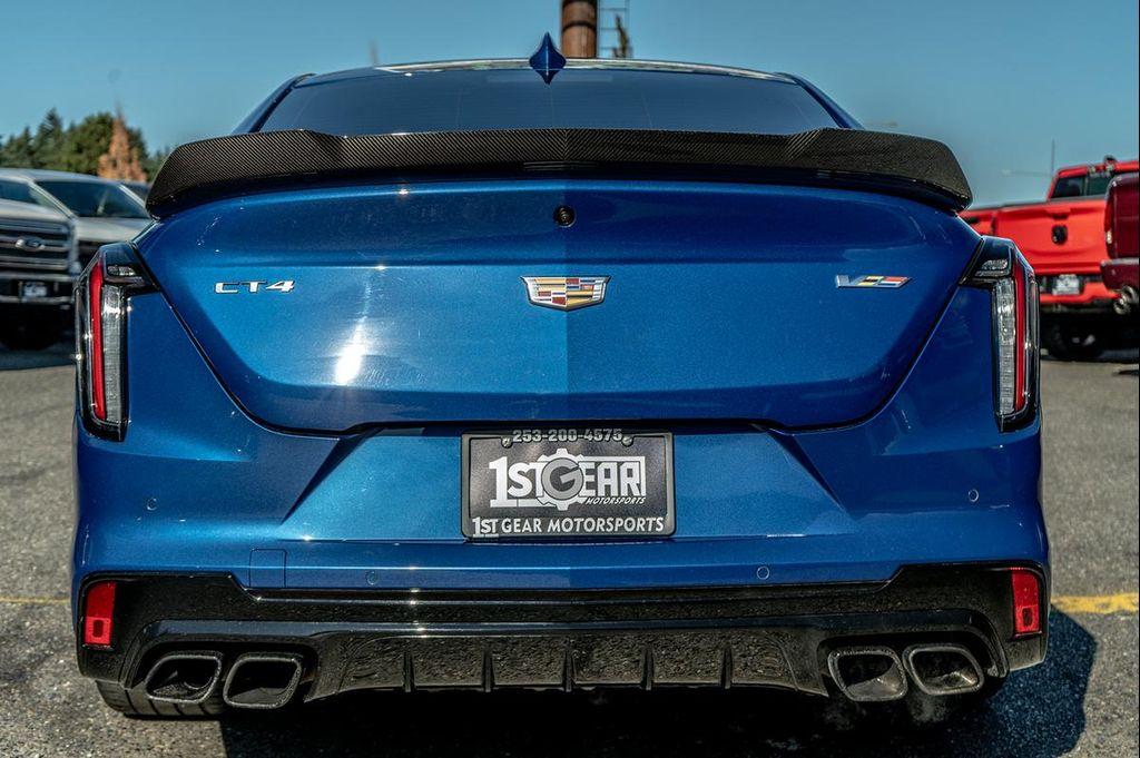 used 2022 Cadillac CT4-V car, priced at $58,977
