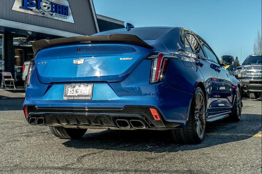 used 2022 Cadillac CT4-V car, priced at $58,977
