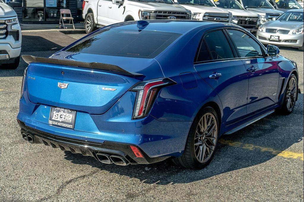 used 2022 Cadillac CT4-V car, priced at $58,977