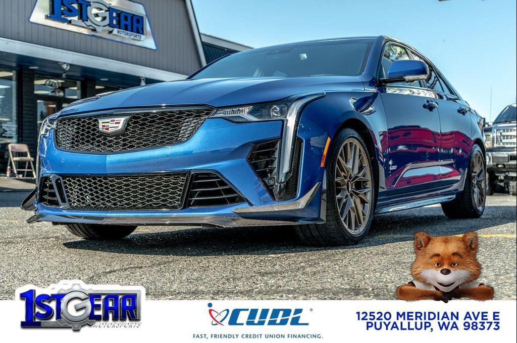 used 2022 Cadillac CT4-V car, priced at $58,977