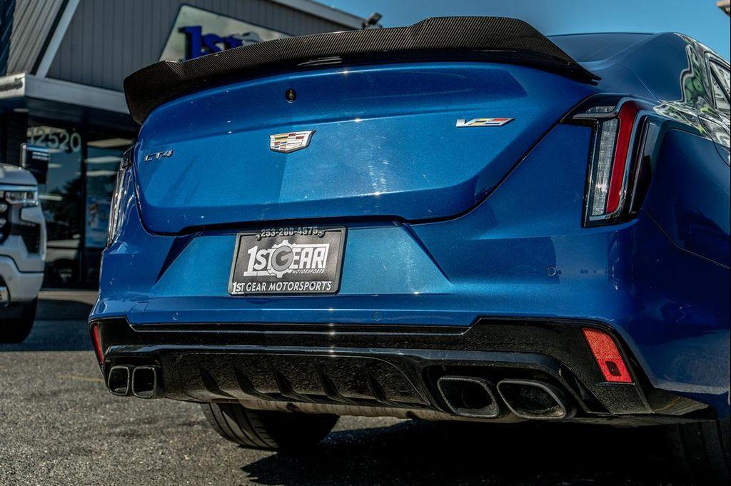used 2022 Cadillac CT4-V car, priced at $58,977