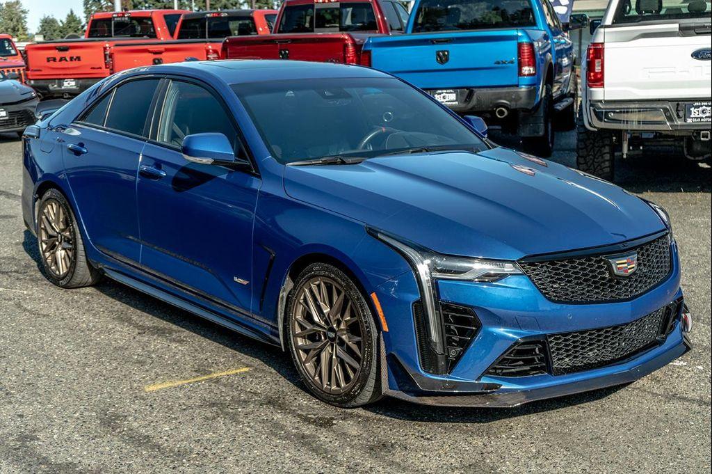used 2022 Cadillac CT4-V car, priced at $58,977