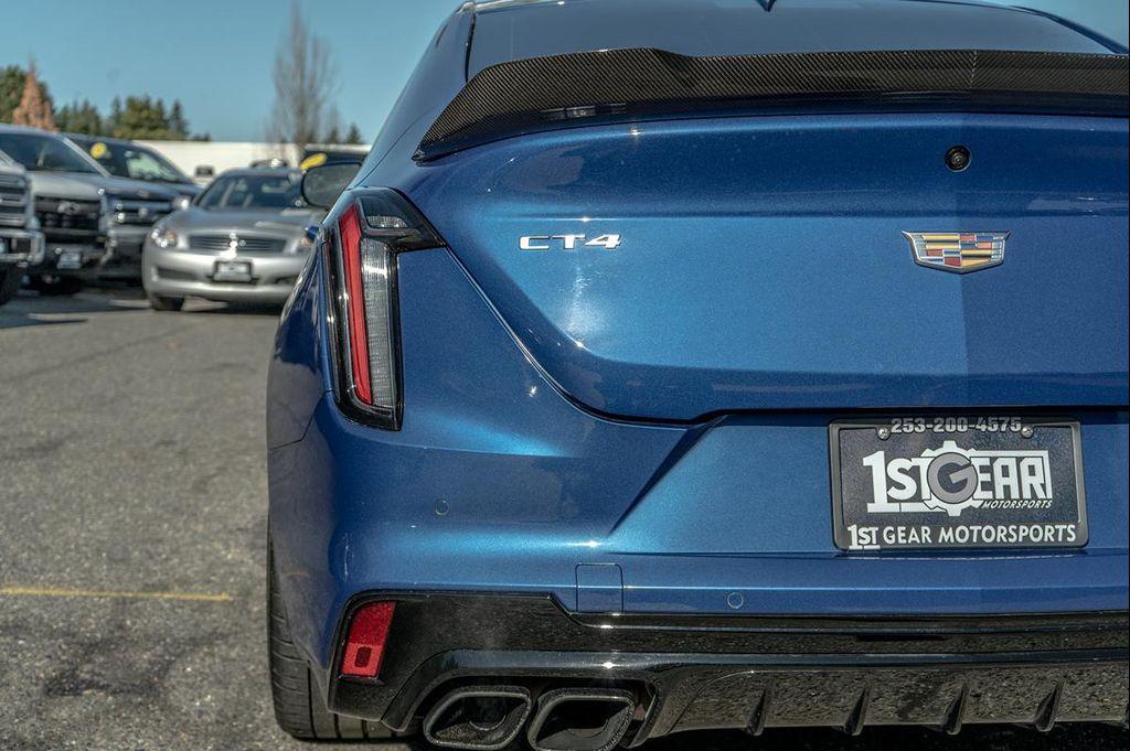 used 2022 Cadillac CT4-V car, priced at $58,977