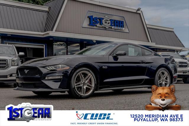 used 2021 Ford Mustang car, priced at $42,977