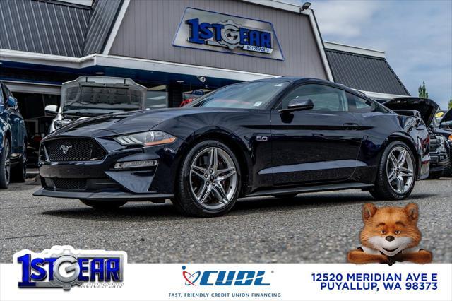 used 2021 Ford Mustang car, priced at $42,977