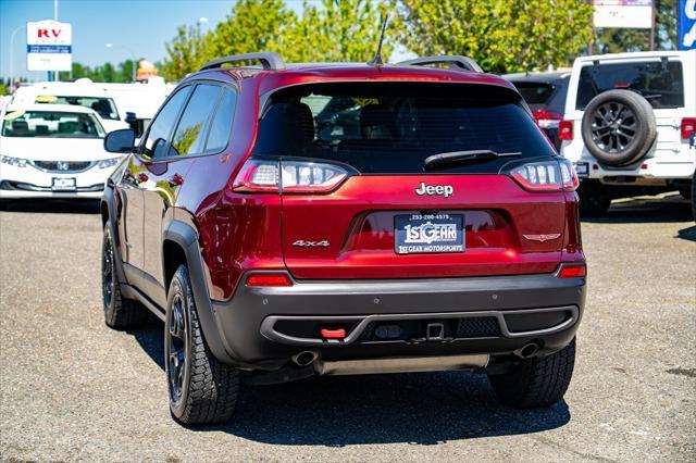 used 2021 Jeep Cherokee car, priced at $26,977