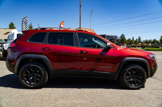 used 2021 Jeep Cherokee car, priced at $26,977