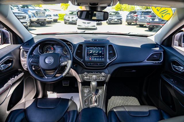 used 2021 Jeep Cherokee car, priced at $26,977
