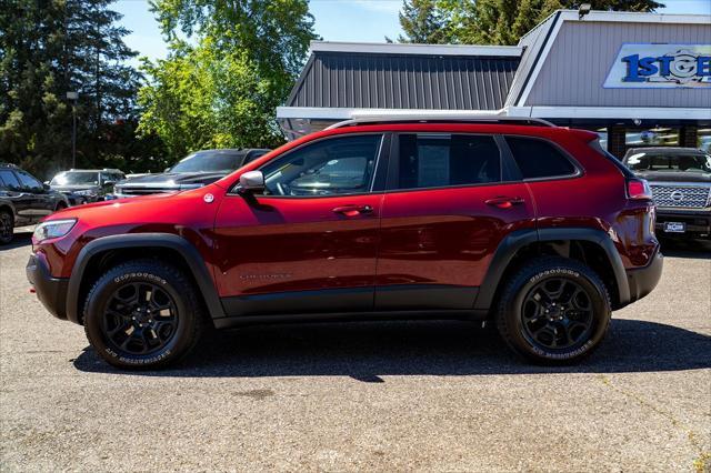 used 2021 Jeep Cherokee car, priced at $26,977