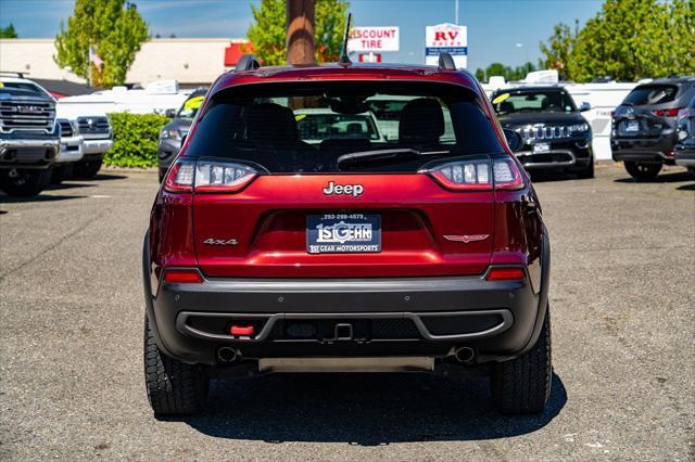 used 2021 Jeep Cherokee car, priced at $26,977